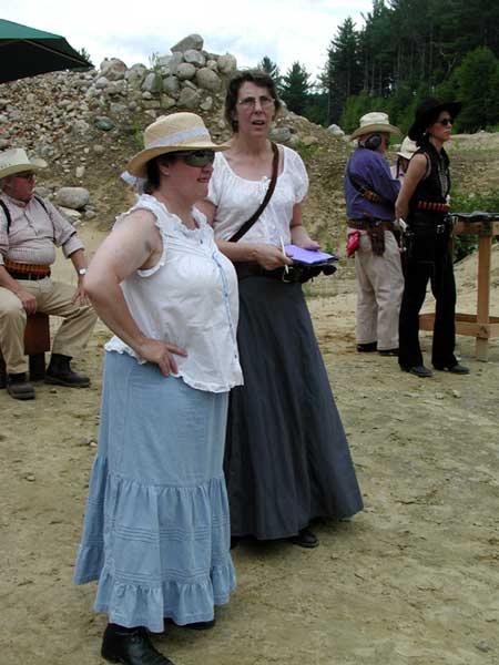 Tess with Birdy at 2004 Fracas at Pemi Gulch.