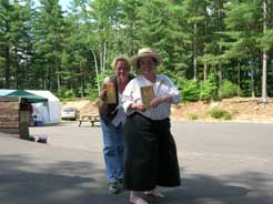 Miss Delaney - Ladies FC Champion (left) with Boston Lady.