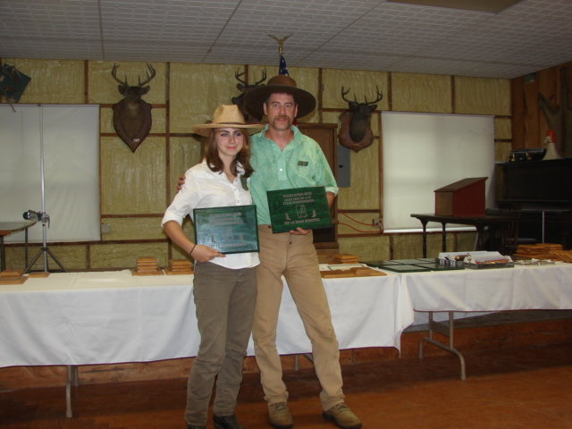 2008 Top Gun Team Shootoff Winners - Six Gun Sable and Jimmy Spurs.