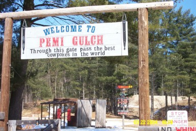 Image of the gateway to Pemi Gulch